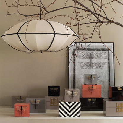 Silk Flower Petal Pendant Lamp - Loonglight