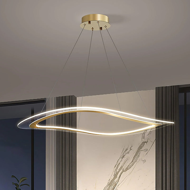 Simple Acrylic Chandelier - Loonglight