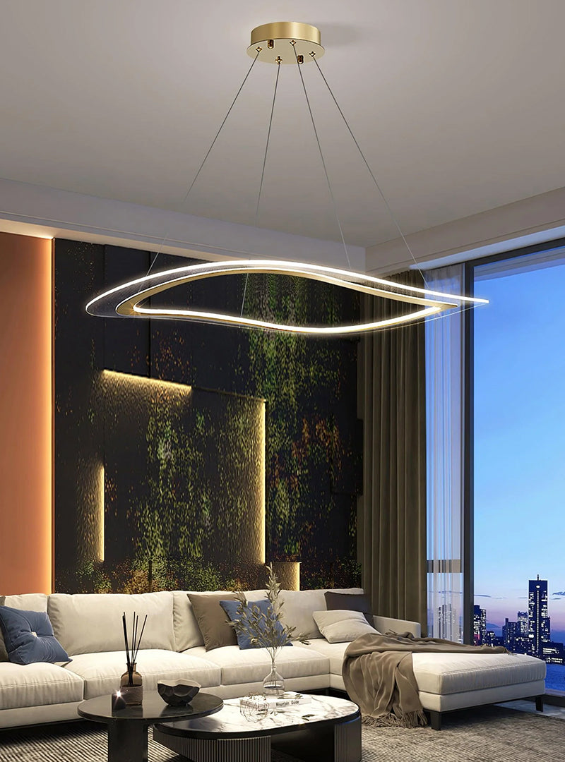 Simple Acrylic Chandelier - Loonglight