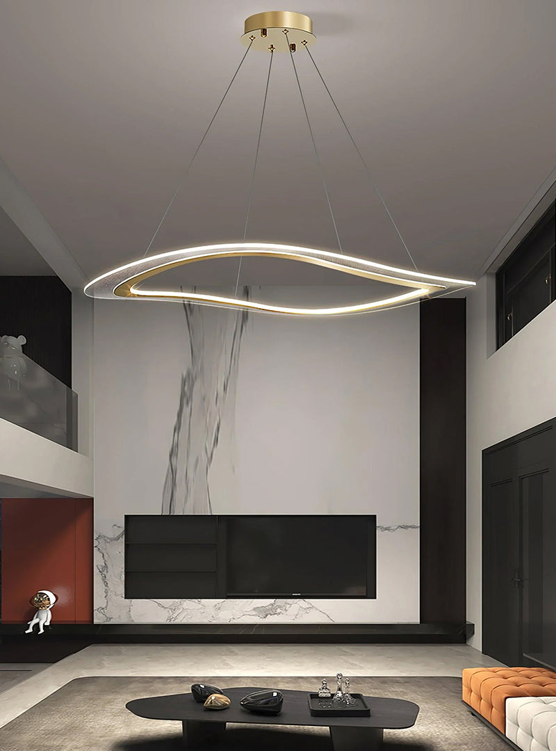 Simple Acrylic Chandelier - Loonglight