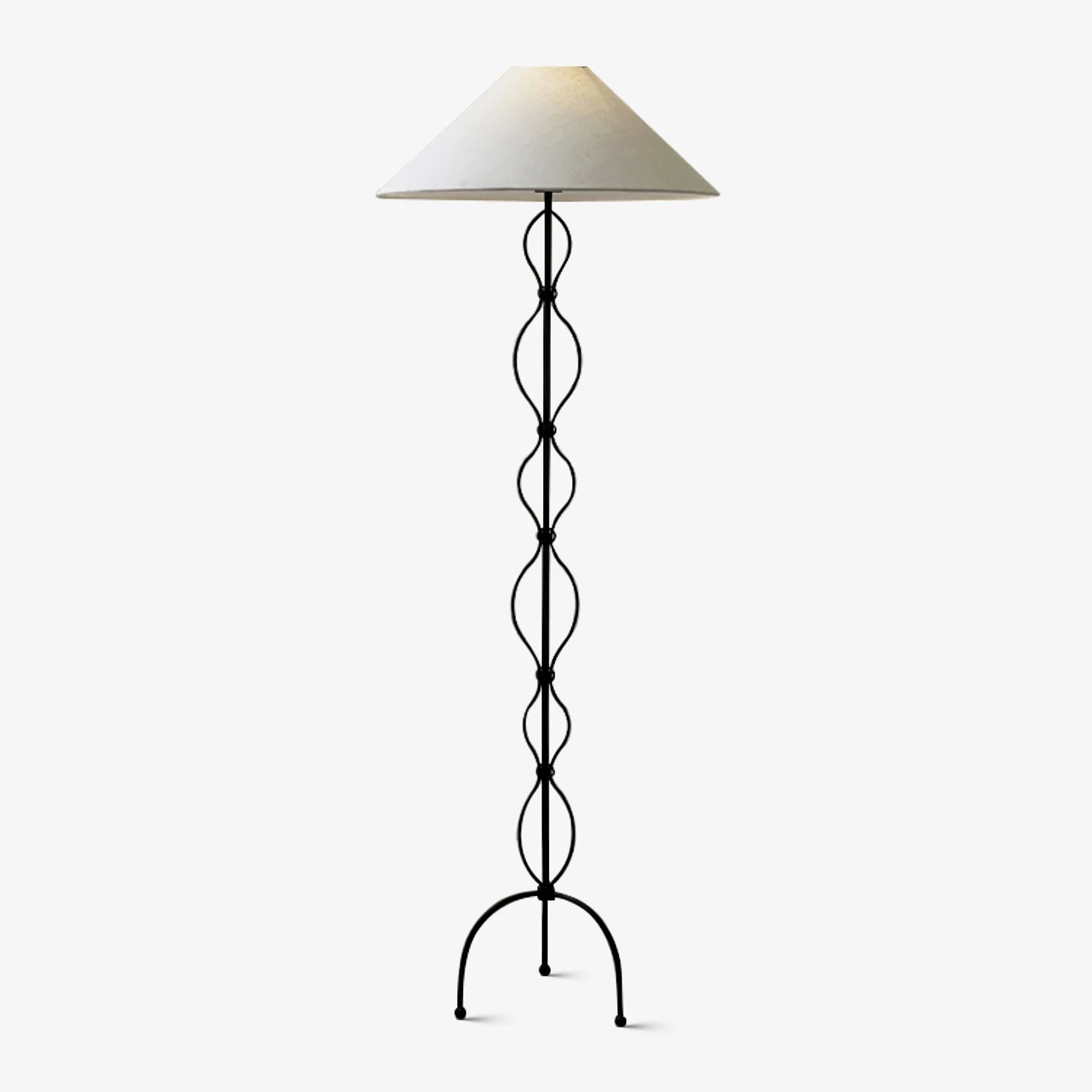 Sinuous Elegance Floor Lamp - Loonglight