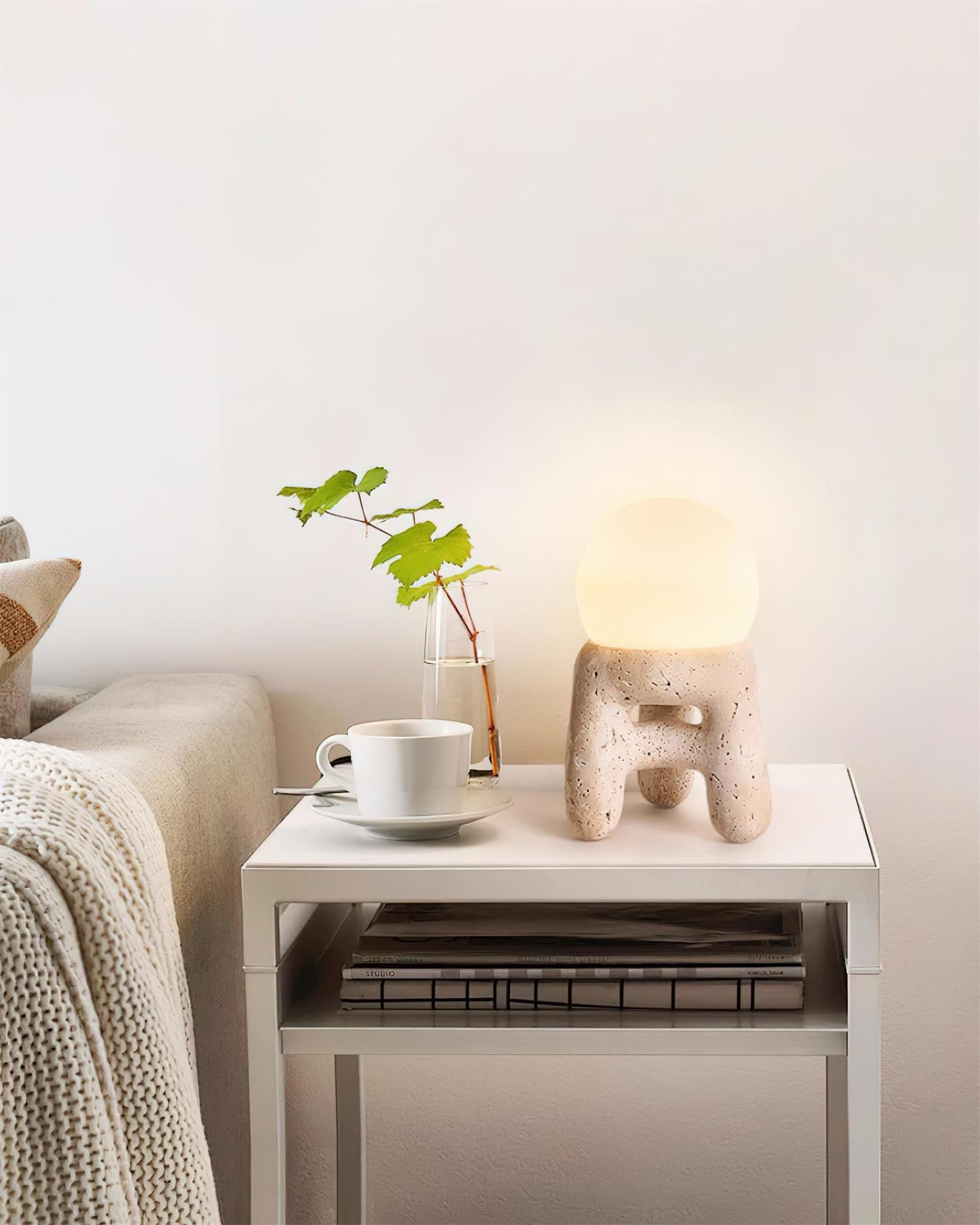 Small Stool Table Lamp - Loonglight