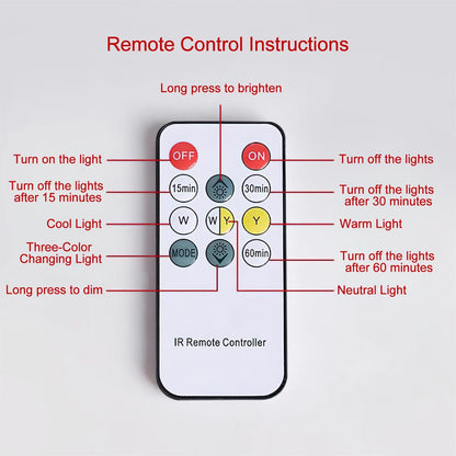 Small Stool Table Lamp - Loonglight