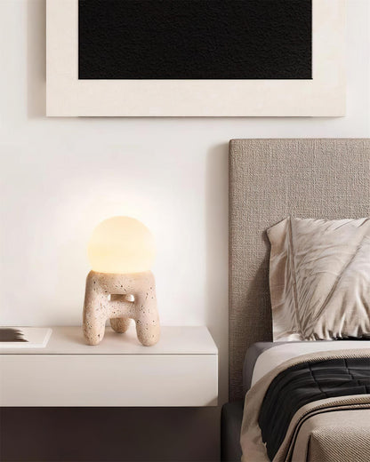 Small Stool Table Lamp - Loonglight