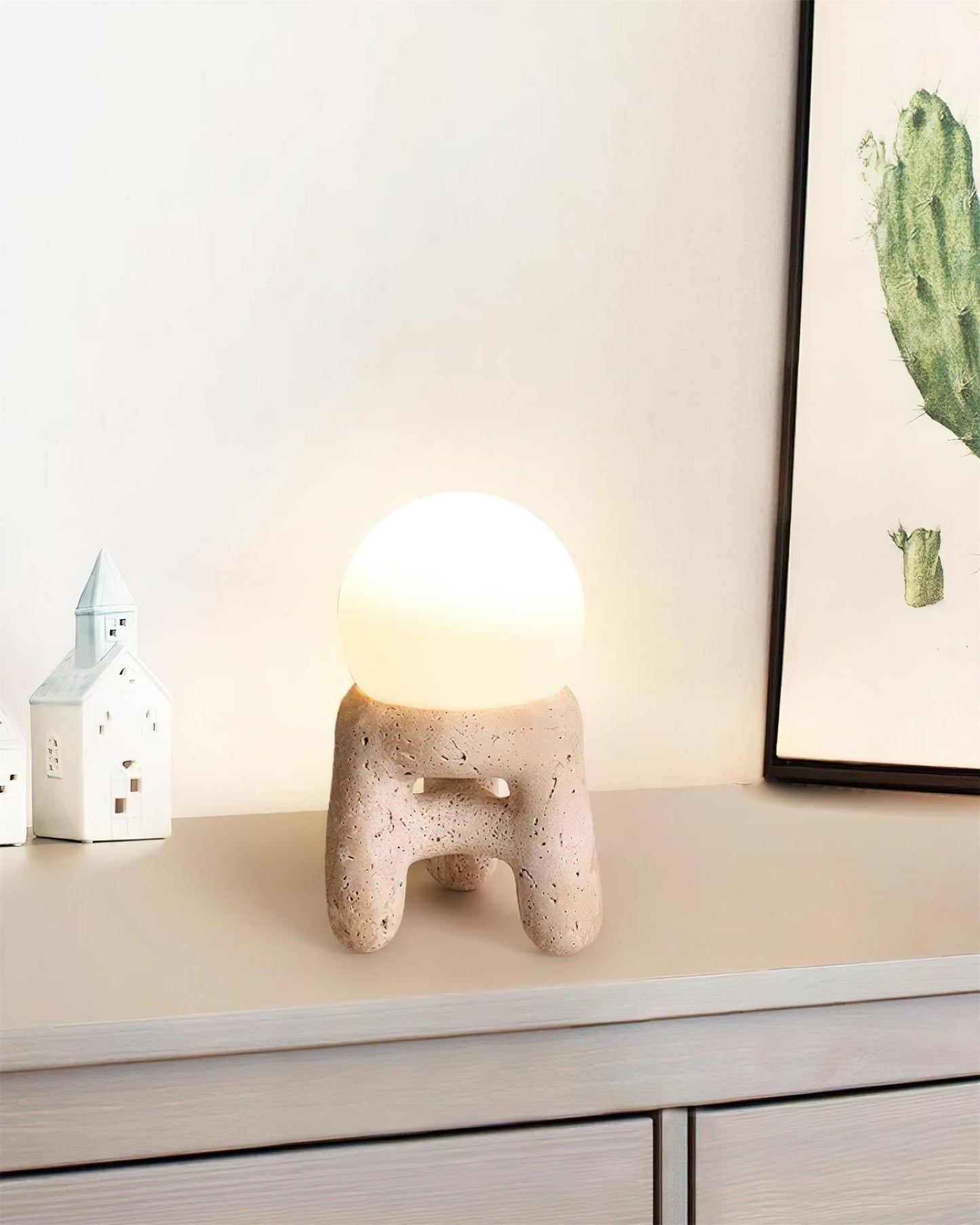 Small Stool Table Lamp - Loonglight