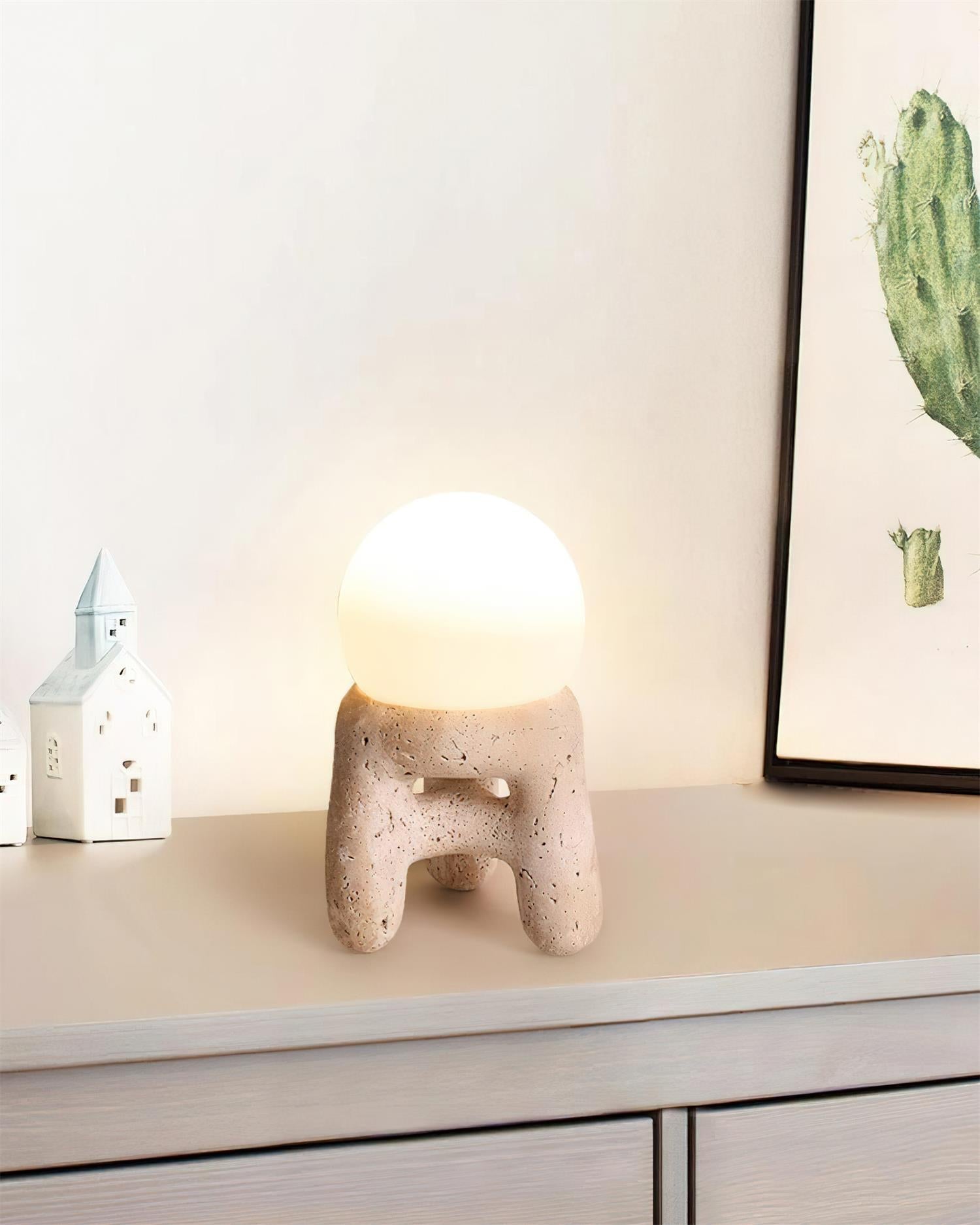 Small Stool Table Lamp - Loonglight