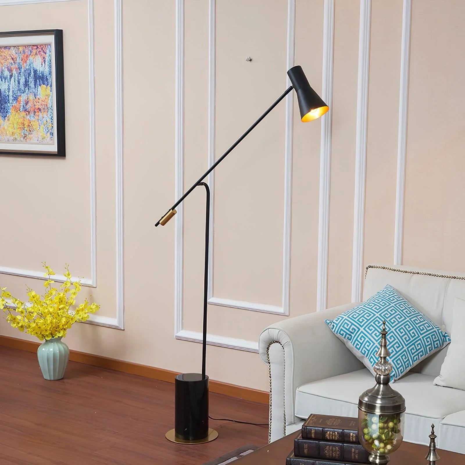 SoHo Marble Floor Lamp - Loonglight
