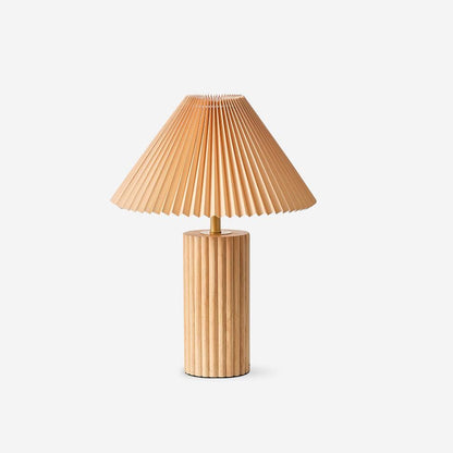 Solaire Pleated Table Lamp - Loonglight