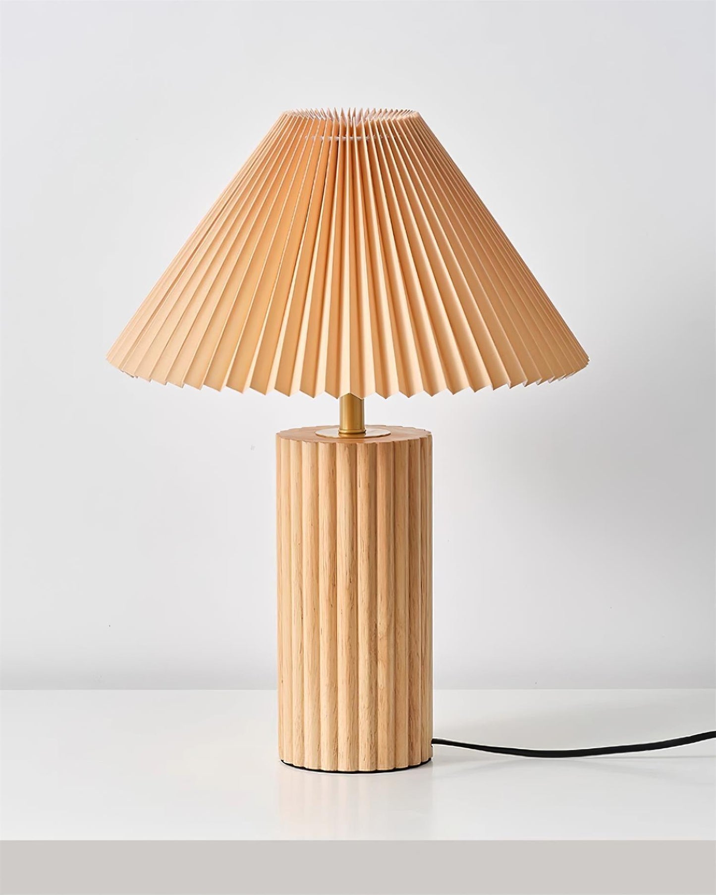 Solaire Pleated Table Lamp - Loonglight