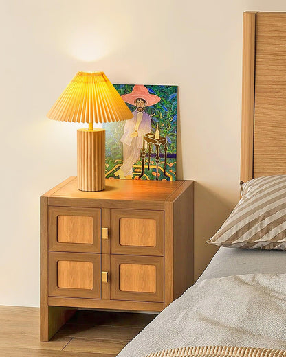 Solaire Pleated Table Lamp - Loonglight