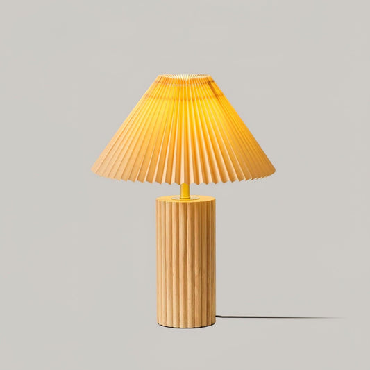 Solaire Pleated Table Lamp - Loonglight