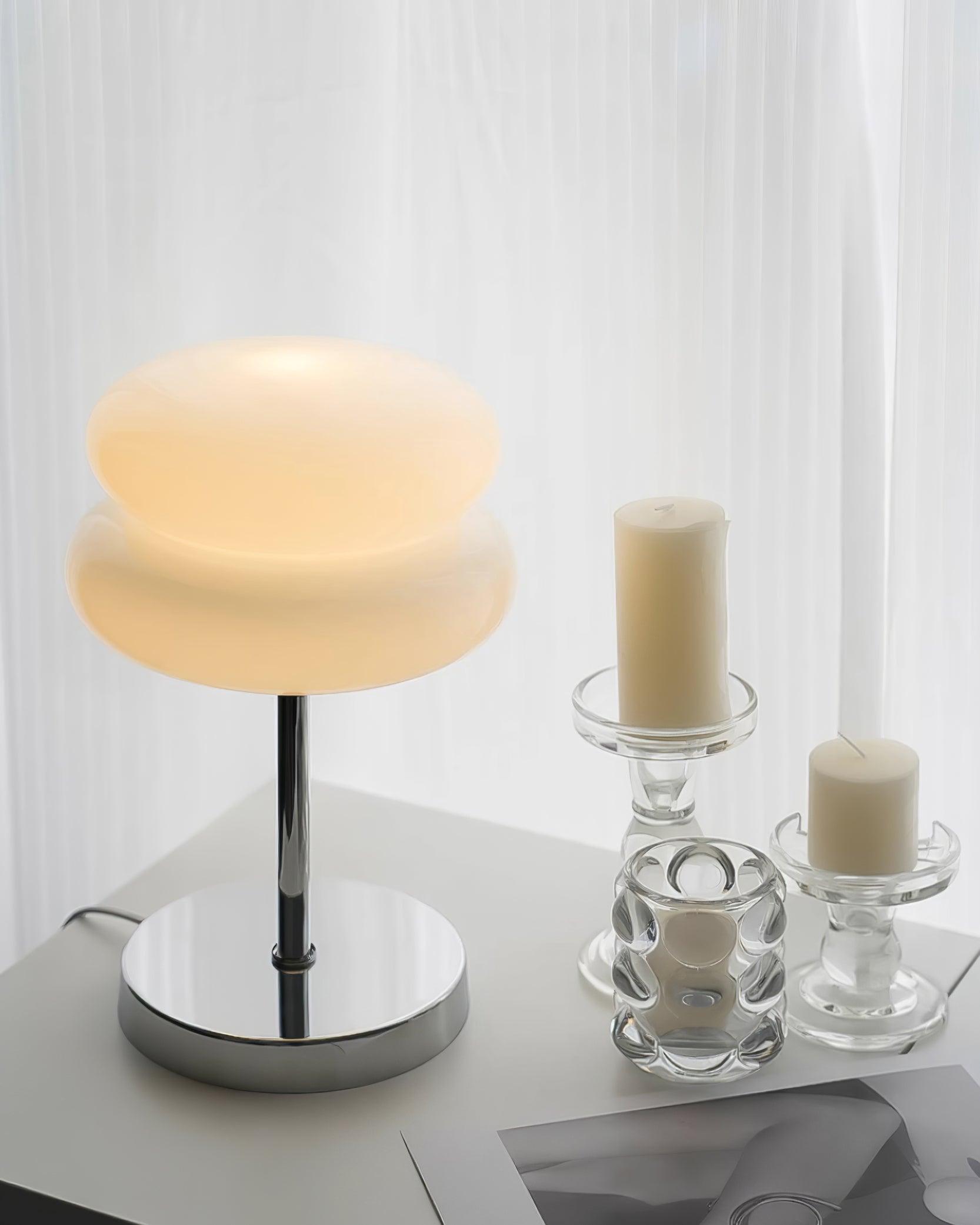 Sonika Glass Table Lamp - Loonglight
