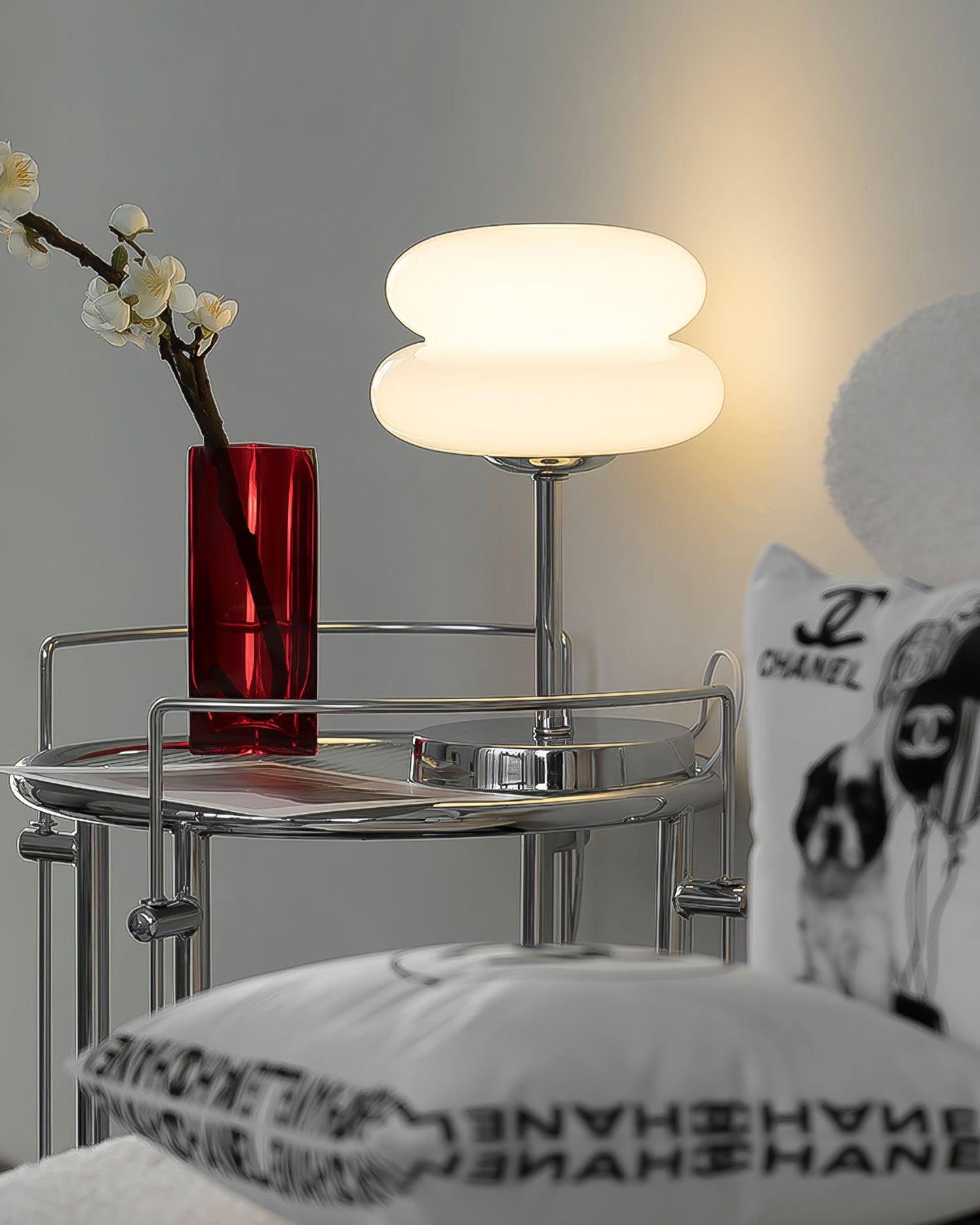 Sonika Glass Table Lamp - Loonglight