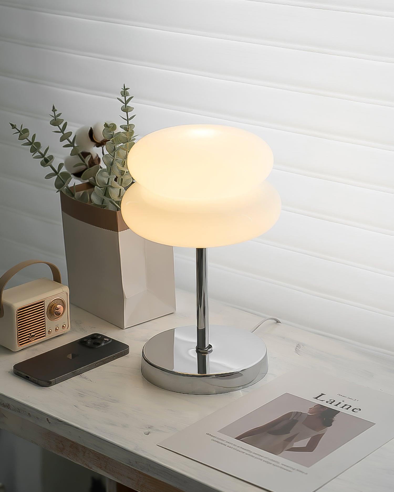 Sonika Glass Table Lamp - Loonglight
