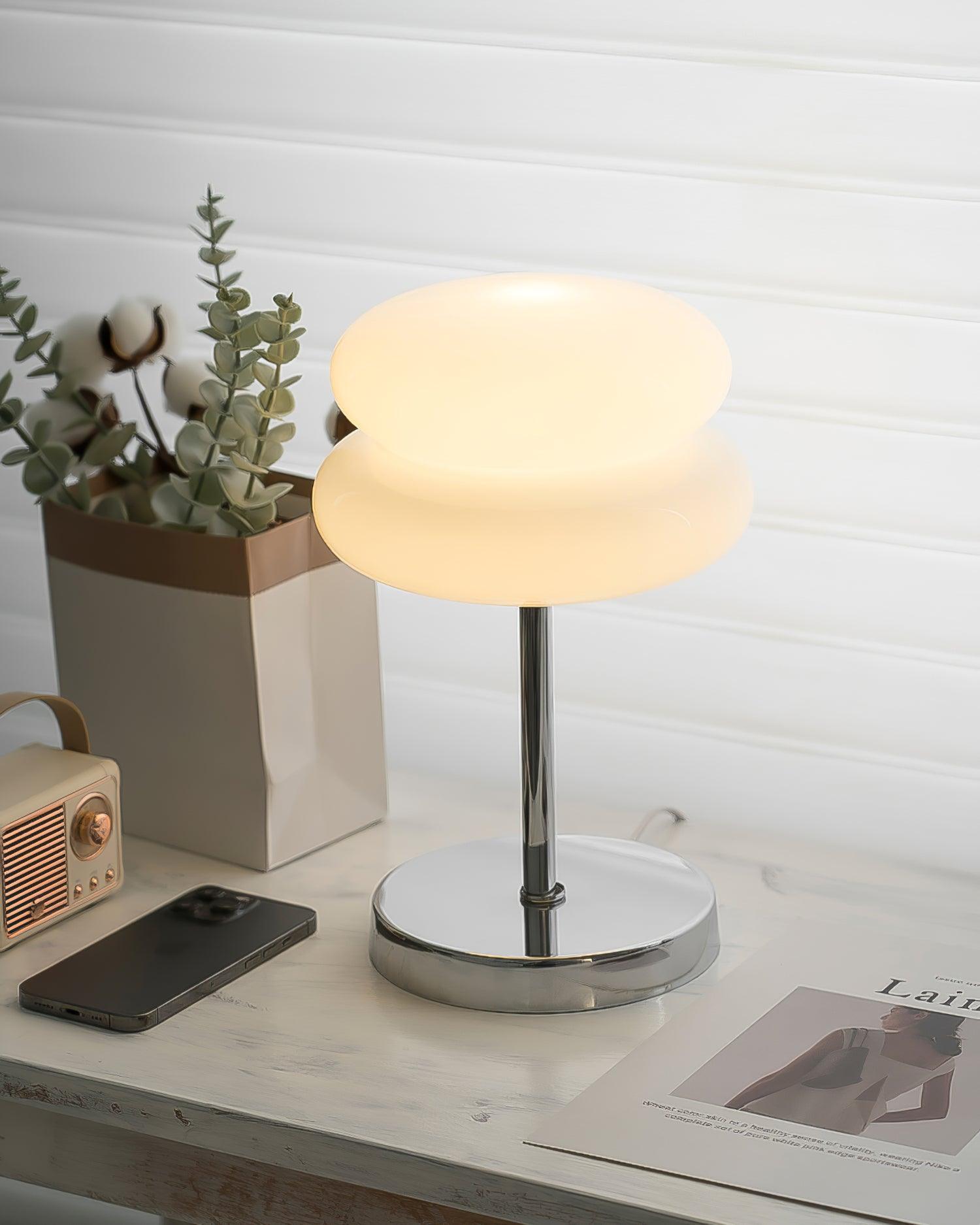Sonika Glass Table Lamp - Loonglight