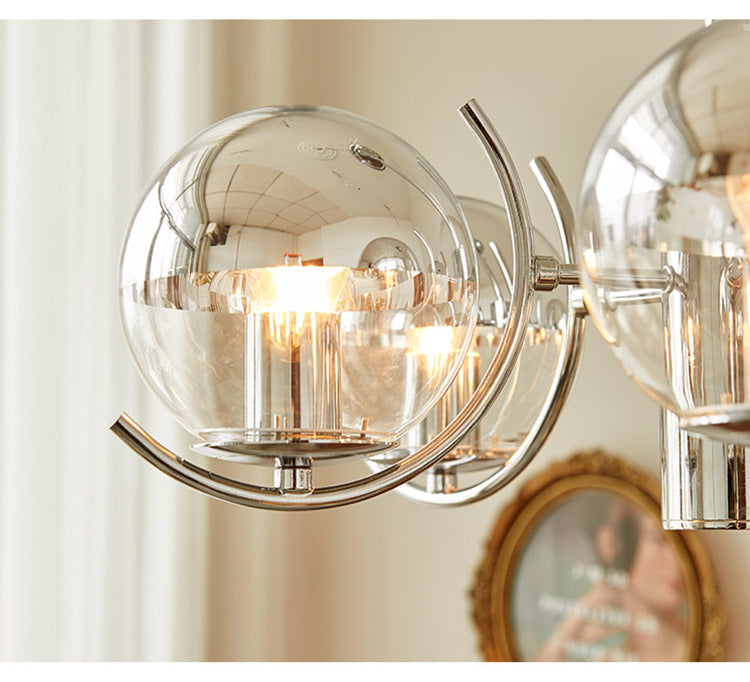 Space Ball Chandelier - Loonglight