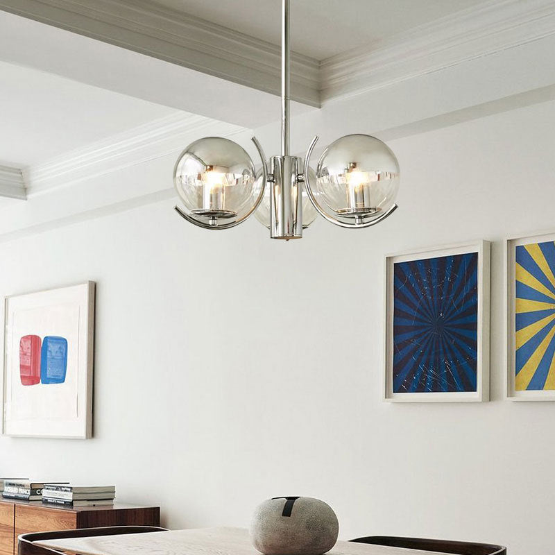 Space Ball Chandelier - Loonglight