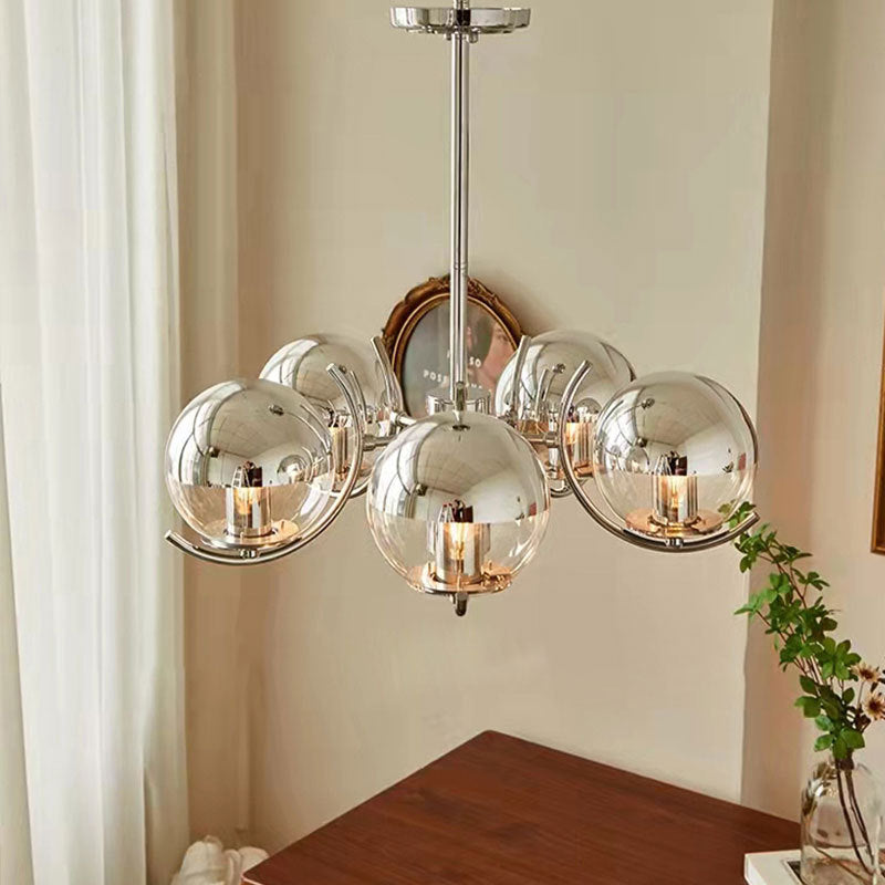 Space Ball Chandelier - Loonglight