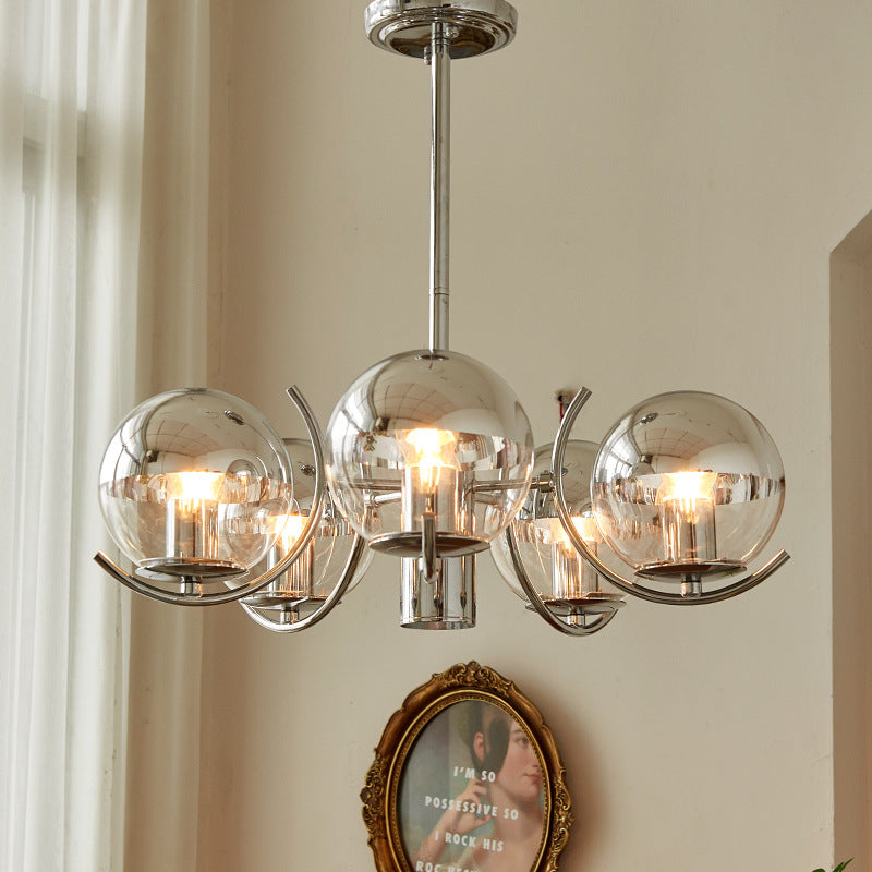 Space Ball Chandelier - Loonglight