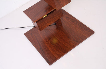 Square Wood Floor Lamp 8