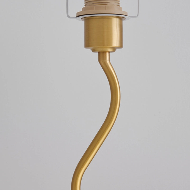 Squiggle Table Lamp Brass 9