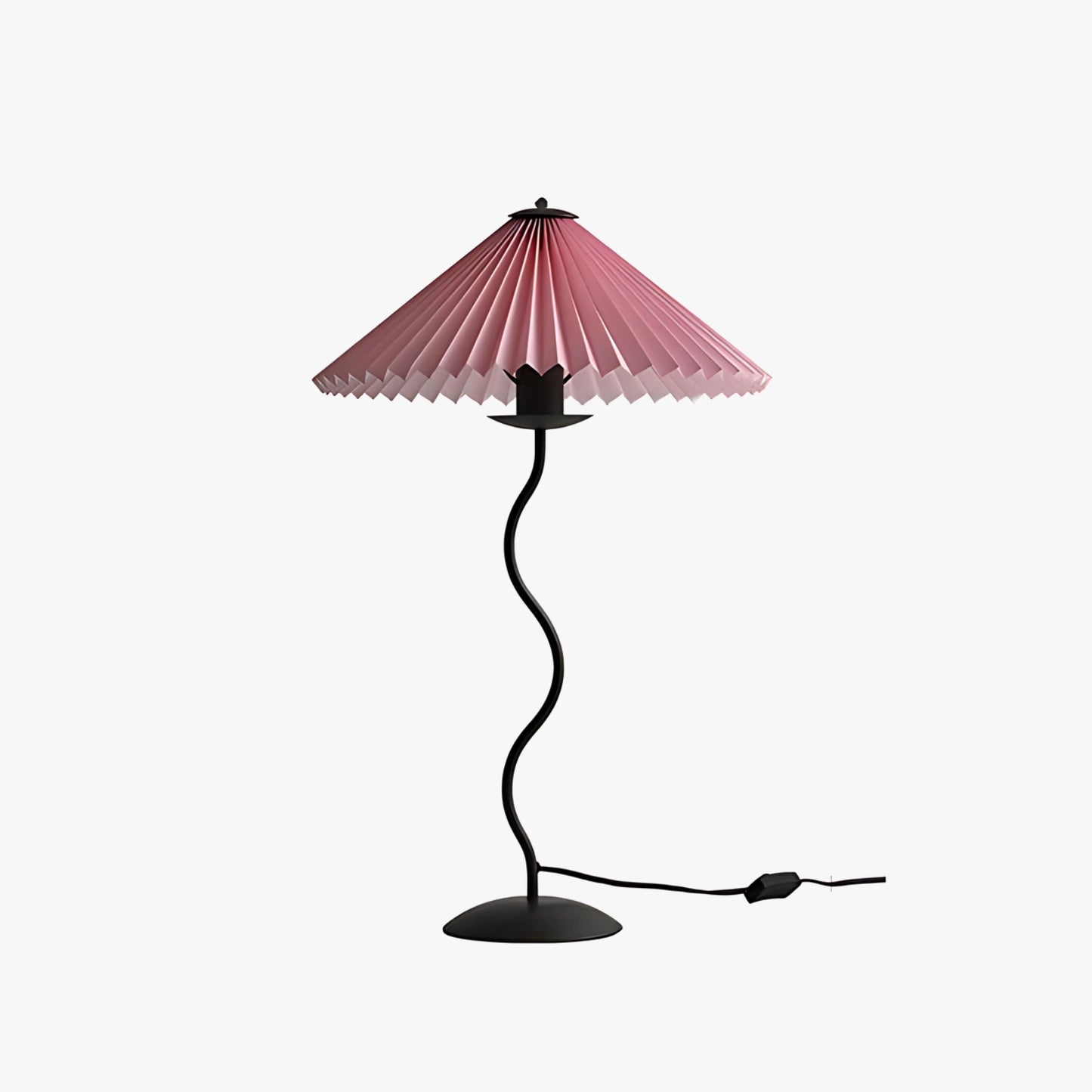 Squiggle Table Lamp Pink