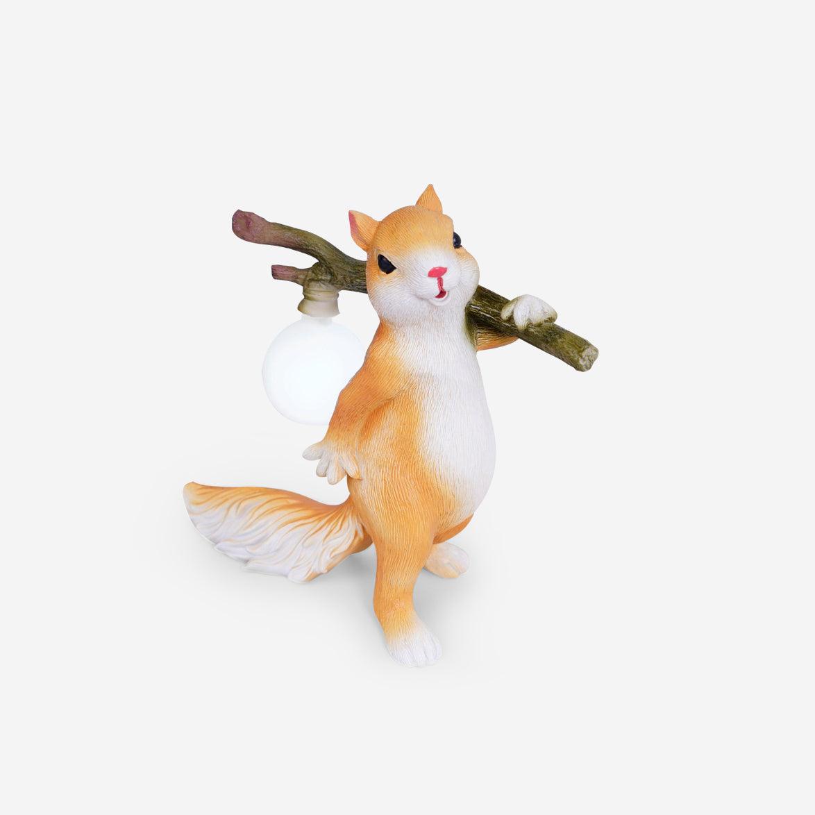Squirrel Table Lamp - Loonglight