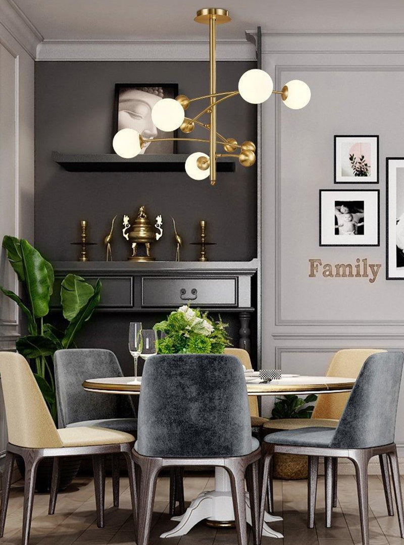 Staggered Magic Bean Chandelier - Loonglight