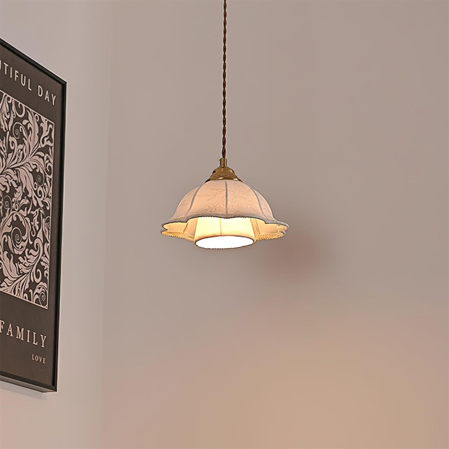 Stella Flower Pendant Light
