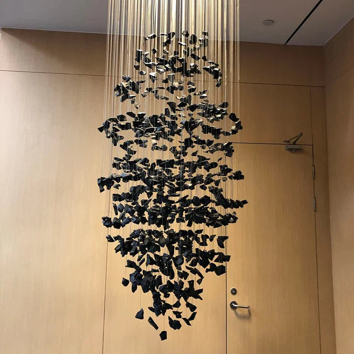 Stone Charcoal Chandelier 7