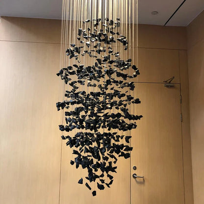 Stone Charcoal Chandelier 7