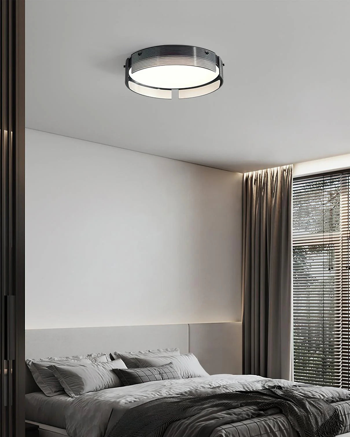 Stripe Brass Ceiling Lamp - Loonglight