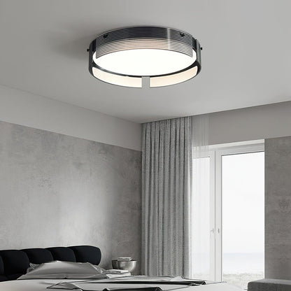 Stripe Brass Ceiling Lamp - Loonglight