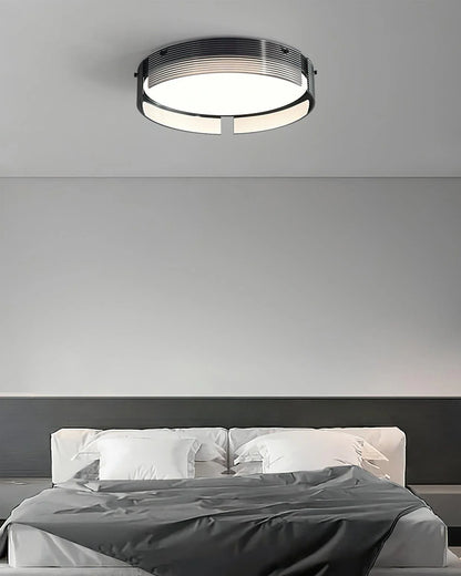 Stripe Brass Ceiling Lamp - Loonglight