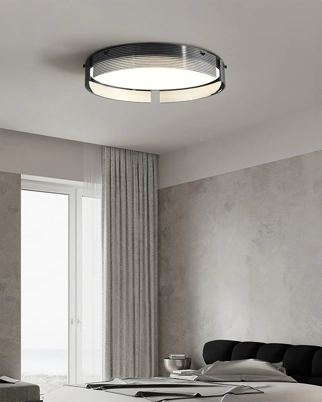 Stripe Brass Ceiling Lamp - Loonglight