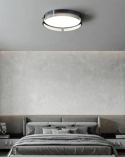 Stripe Brass Ceiling Lamp - Loonglight