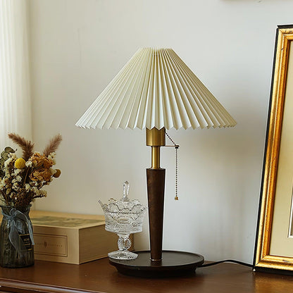 Suki Pleated Table Lamp - Loonglight