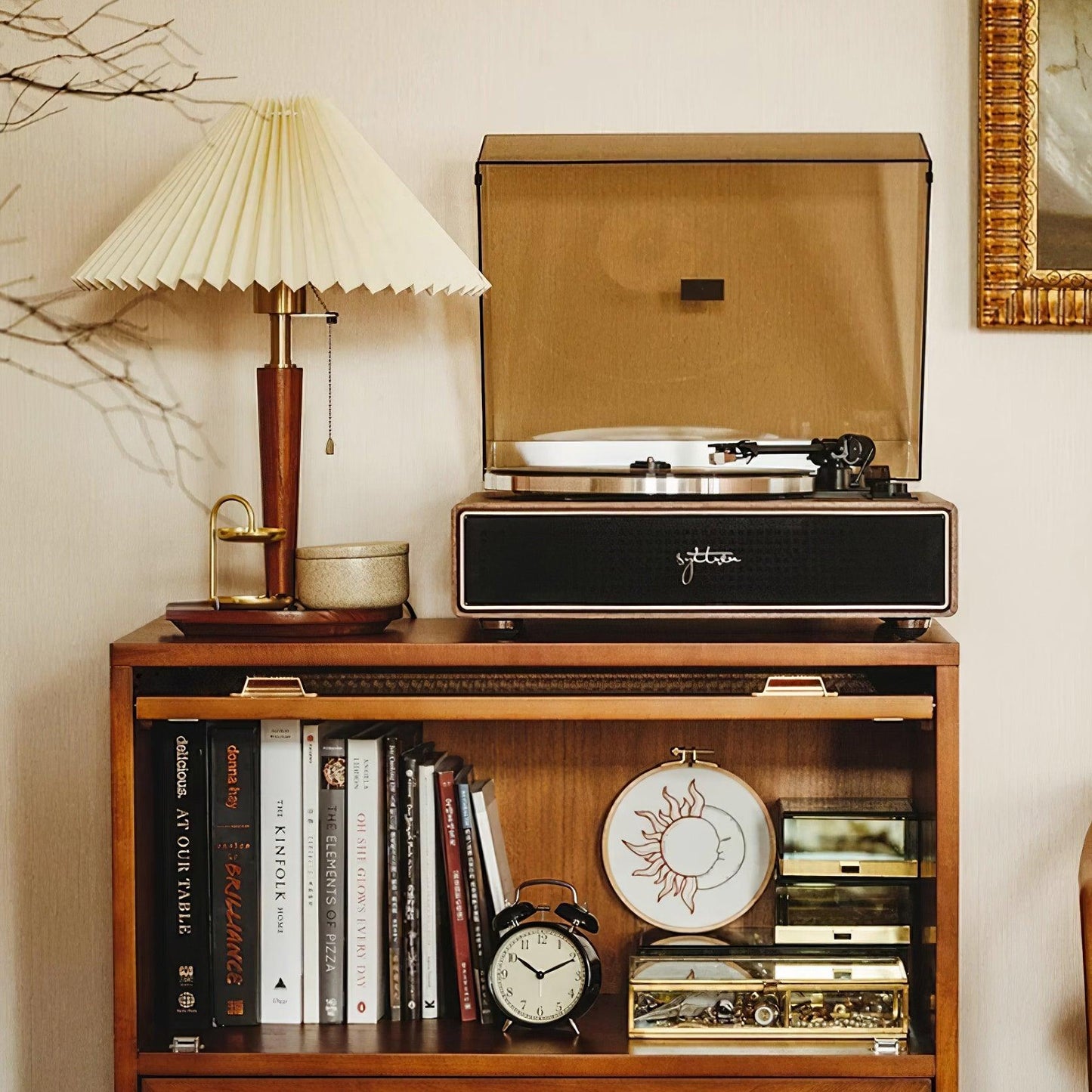 Suki Pleated Table Lamp - Loonglight