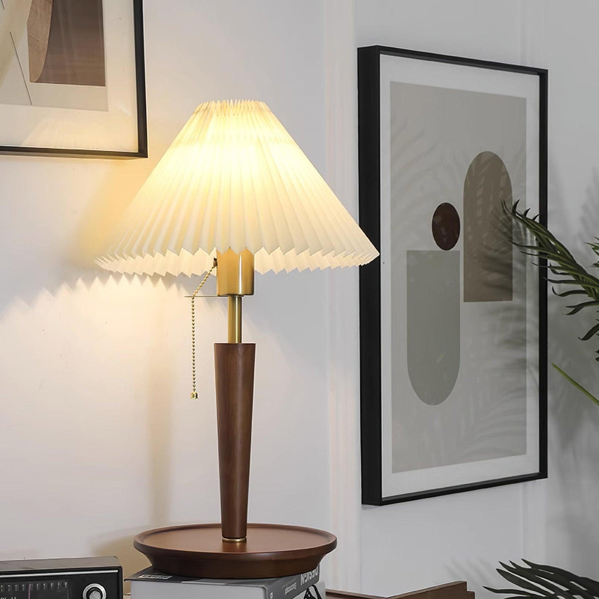 Suki Pleated Table Lamp - Loonglight