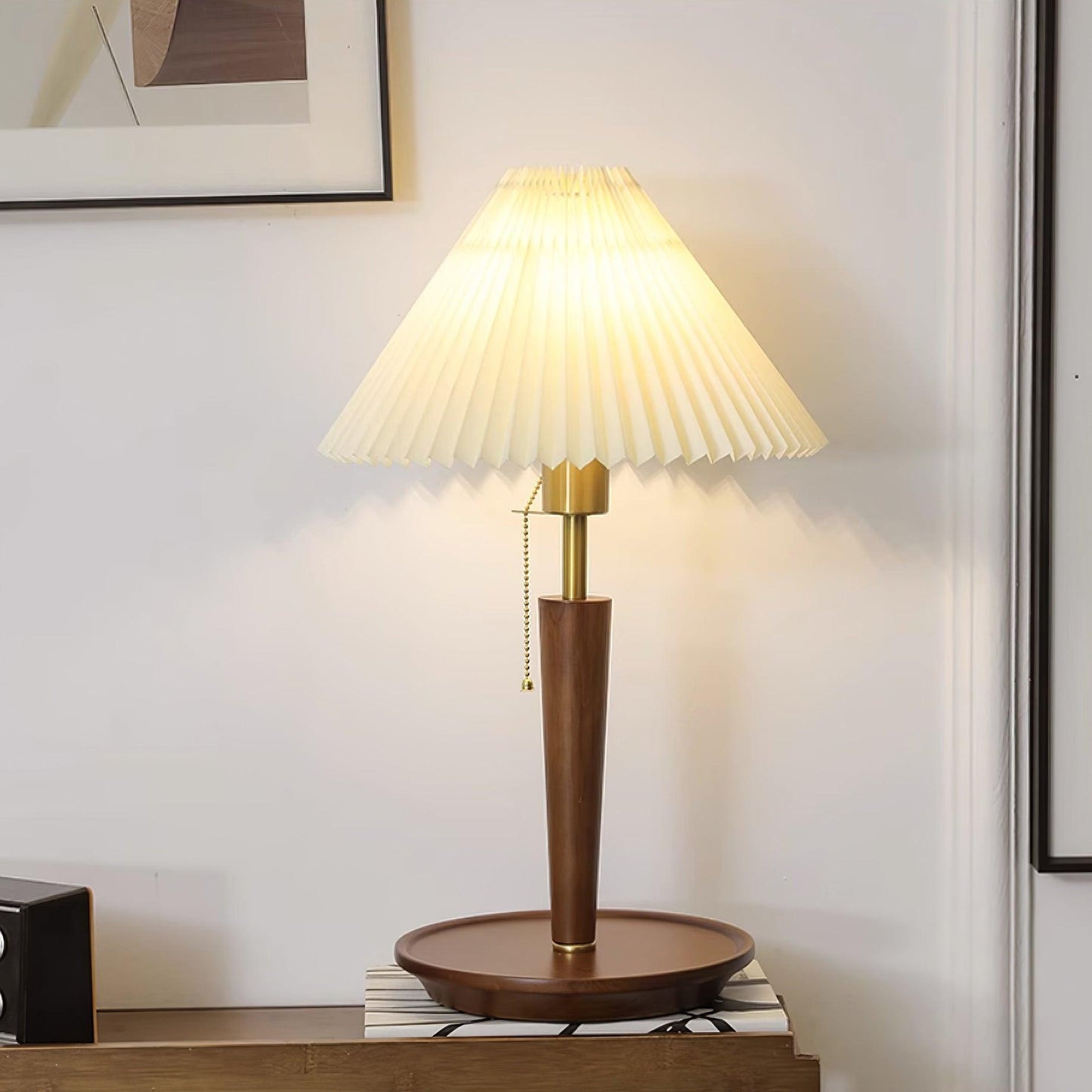 Suki Pleated Table Lamp - Loonglight