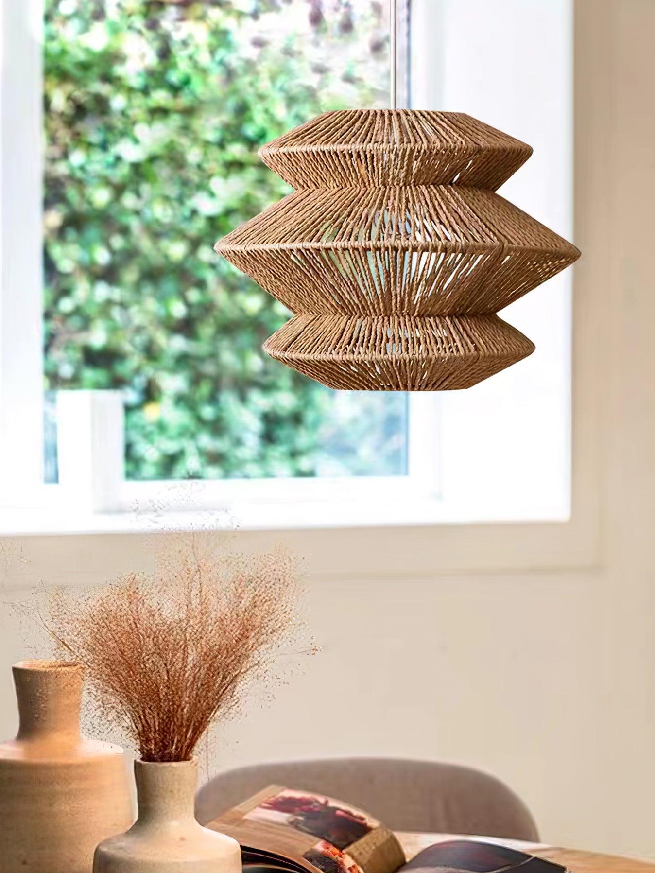Suru Rattan Pendant Lamp - Loonglight