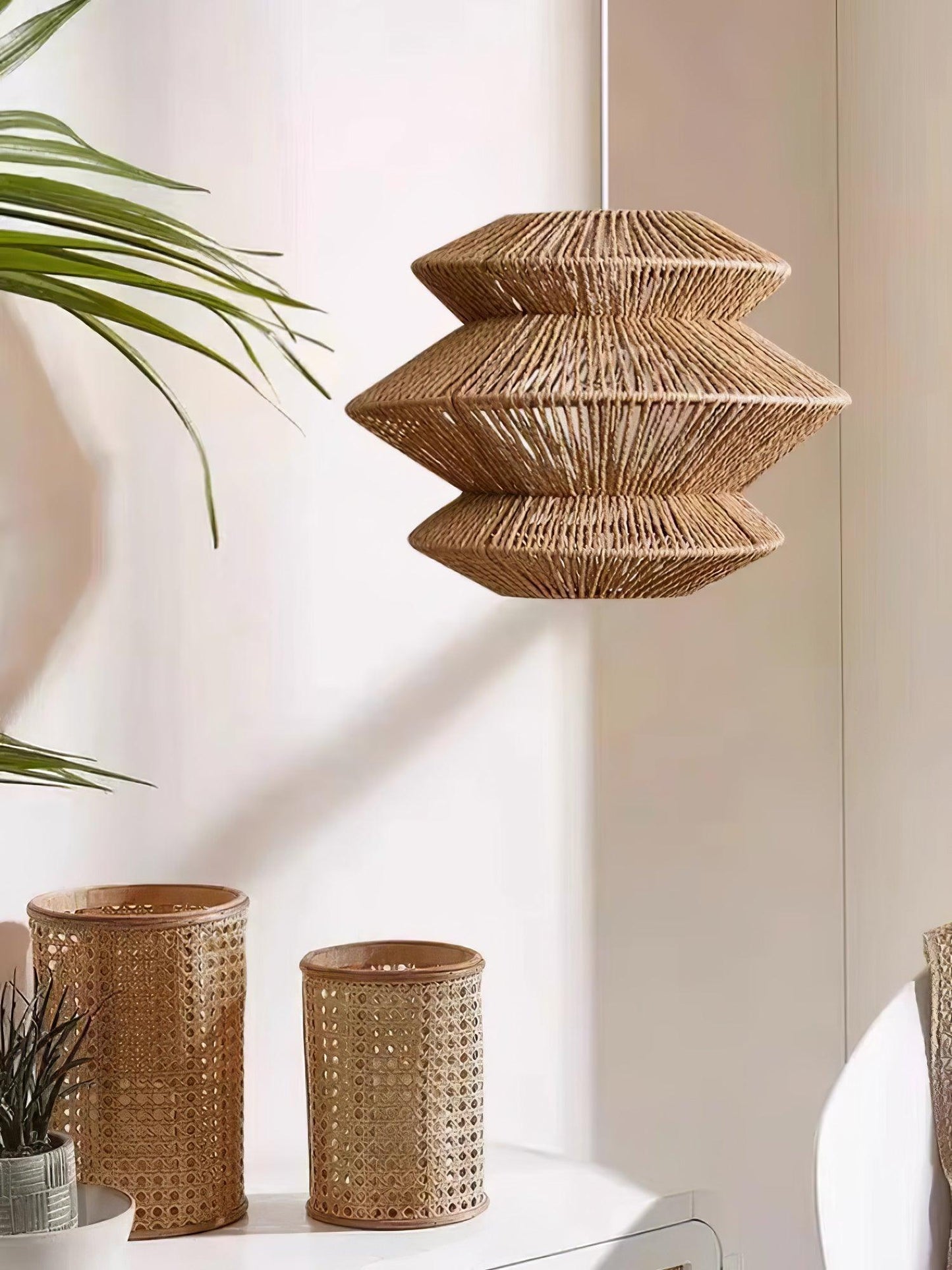 Suru Rattan Pendant Lamp - Loonglight