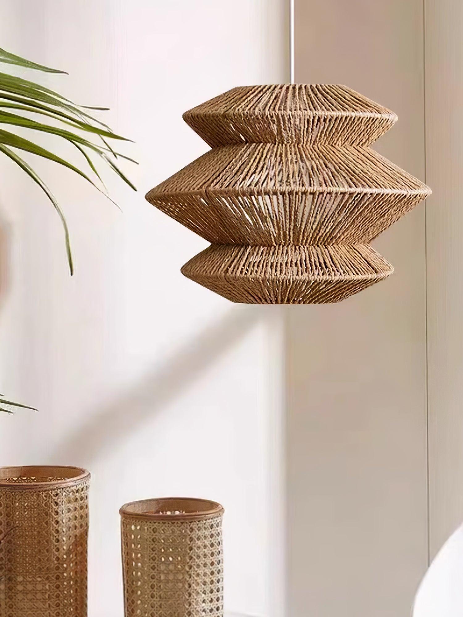 Suru Rattan Pendant Lamp - Loonglight
