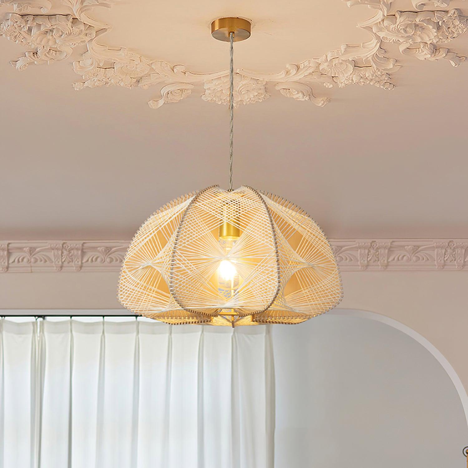 Surya Cage Pendant Light - Loonglight