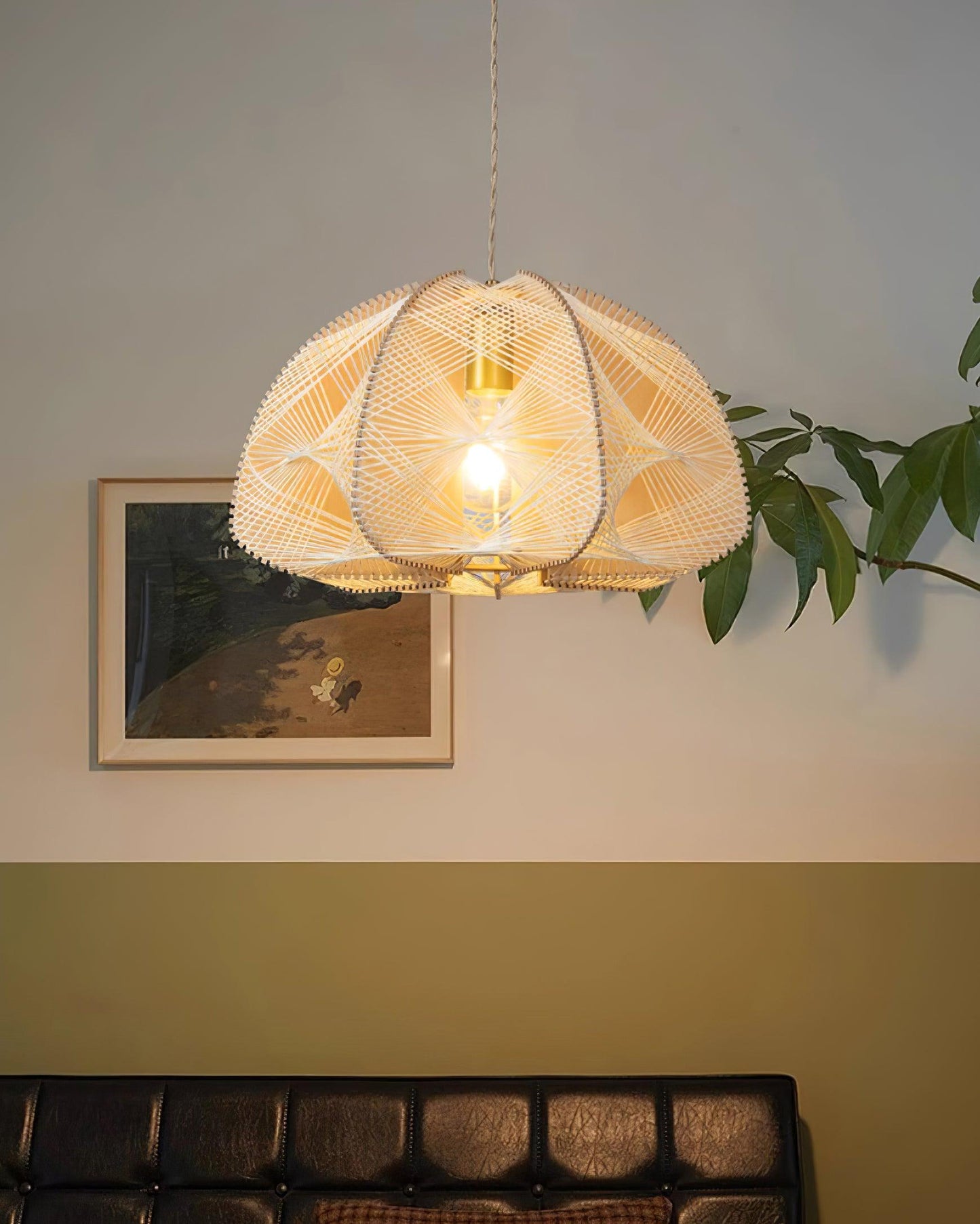 Surya Cage Pendant Light - Loonglight