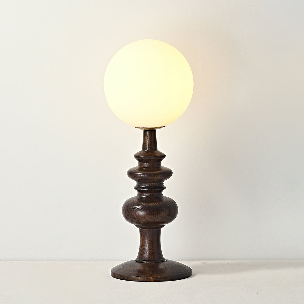 Sveta Wood Table Lamp - Loonglight