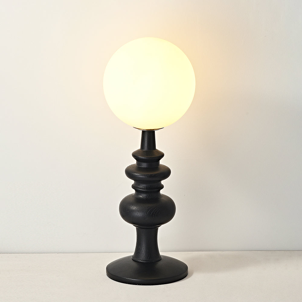 Sveta Wood Table Lamp - Loonglight