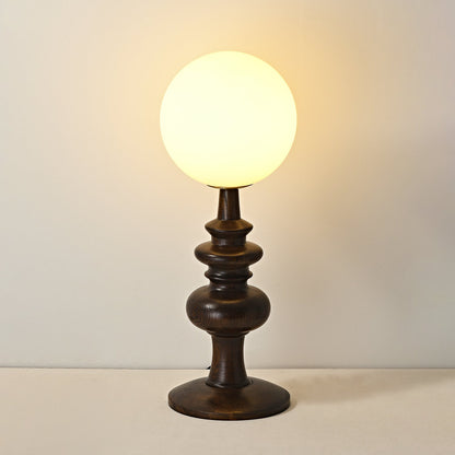 Sveta Wood Table Lamp - Loonglight