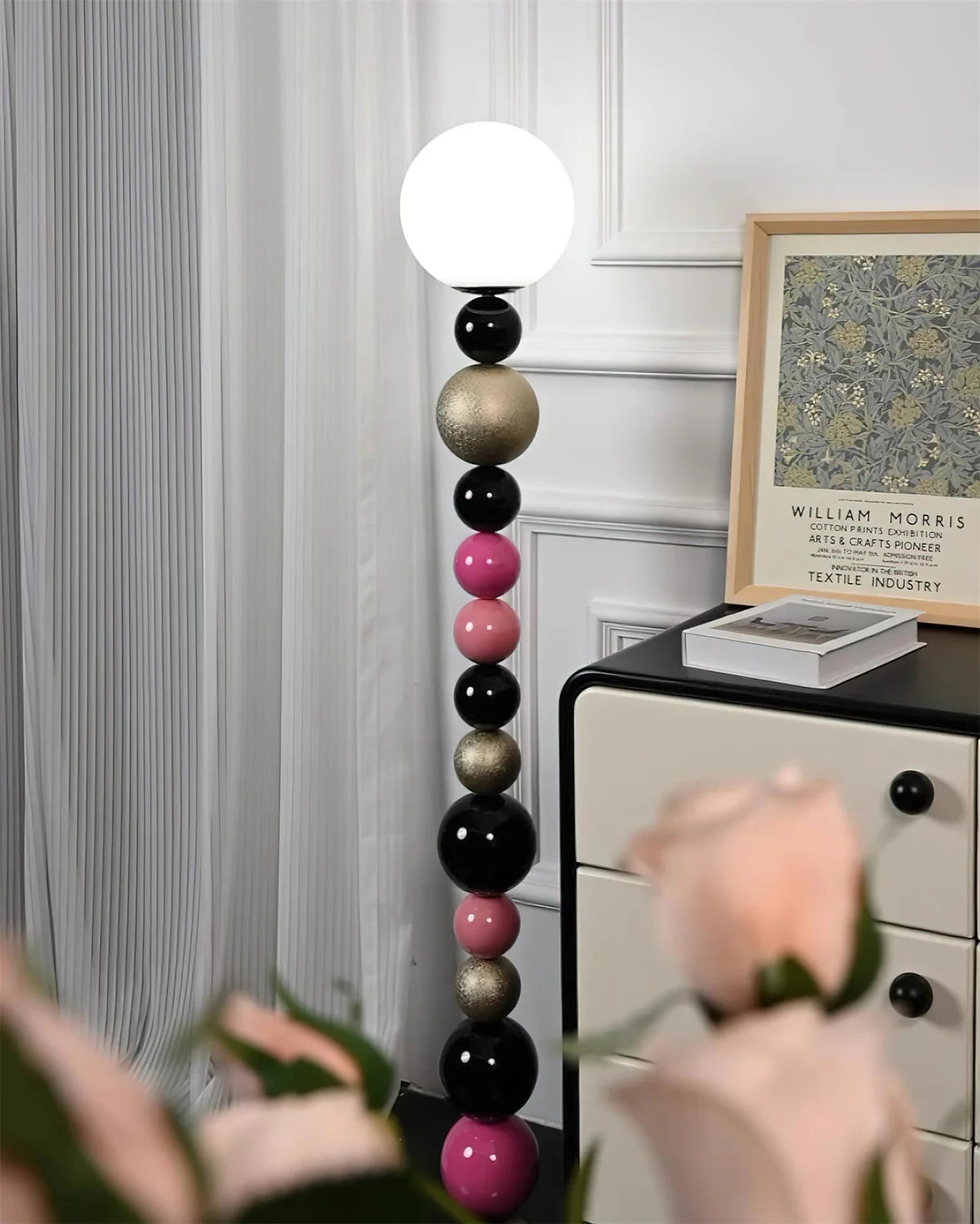 Sweetie Round Ball Floor Lamp - Loonglight