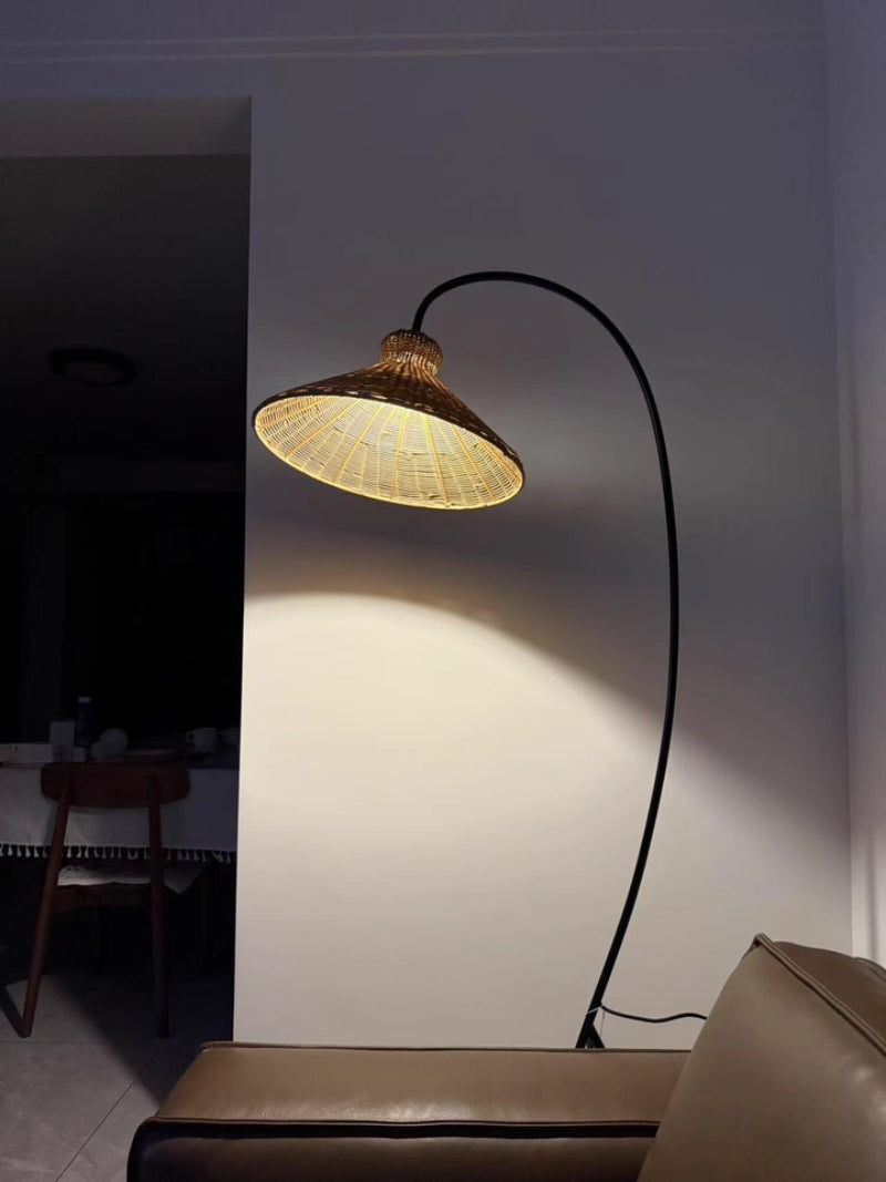 Tana Woven Floor Lamp - Loonglight
